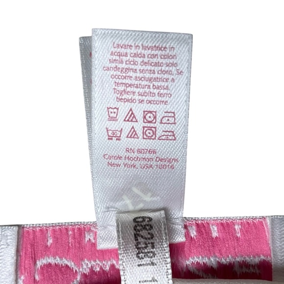 Oscar de la Renta Pink Label Sleeveless Babydoll Chemise Nightgown Ivory Size M - Picture 6 of 7